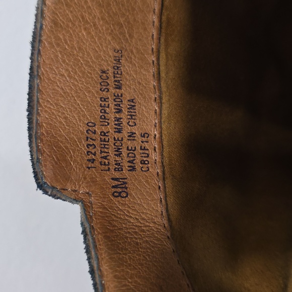 SOFFT TAN SUEDE Wedge Zip Bootie Strap Buckle Womens 8 - Picture 7 of 12